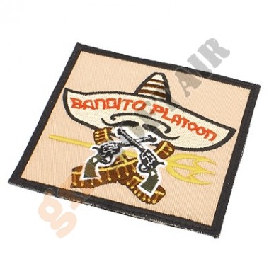 Patch Seal Team 7 Bandito Platoon Full Color Embroided (KA-AC-6101-TAN King Arms)
