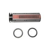 Pistone con Testa in Alluminio Semidentato