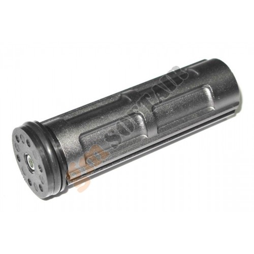 Pistone con Testa in Alluminio Semidentato