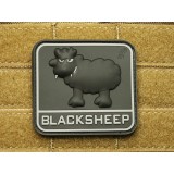 Patch Black Sheep (nera con scritta grigia)