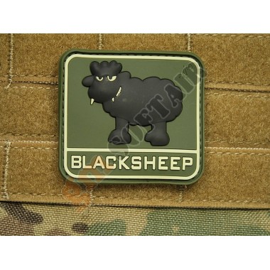 Patch Black Sheep Forest (verde con scritta chiara) (JTG)