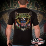 T-Shirt USMC Eagle Globe & Anchor Rossa tg.M