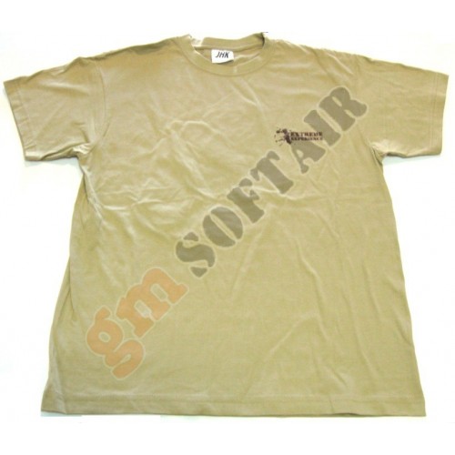 T-Shirt Brown Extreme Experience 3D tg.S