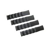 Pannelli Copri RIS MAX Tactical in Gomma Neri