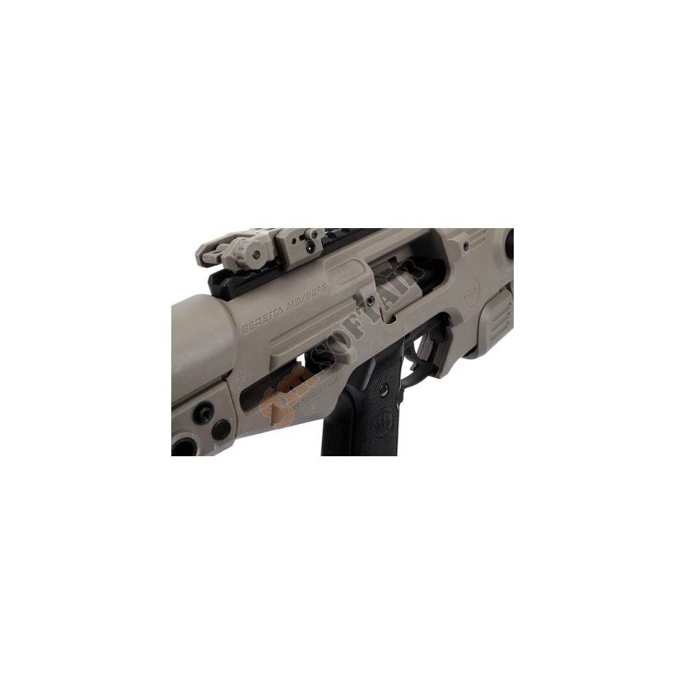 CAA RONI B Pistol-Carbine per M9 TAN (CAD-SK-06-DE) - Gm SoftAir Srl
