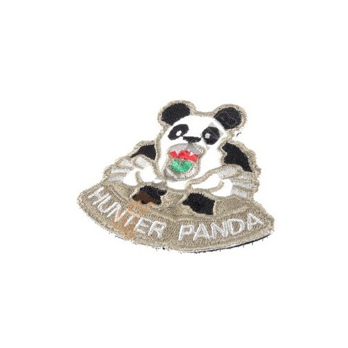 Hunter Panda Embroidery Patch