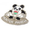 Hunter Panda Embroidery Patch