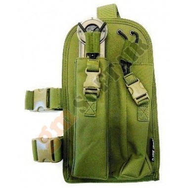 P90 Magazine Thigh Speed Pouch (OD) (E051 CLASSIC ARMY)