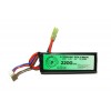 LiPo 7.4 x 1200 25 C Tubo