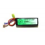 LiPo 11.1V x 2200mAh - 25C - Tavoletta - TAMIYA (B22D SUPREME)
