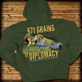 Felpa Sniper Team Verde tg. L