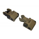 Tacche di Mira Flip-Up Troy Nere