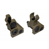 Tacche di Mira Flip-Up Troy Nere