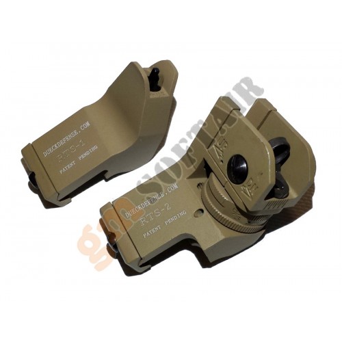 Tacche di Mira DD RTS Nere