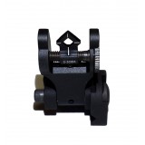 Tacca di Mira Posteriore Flip-Up Troy Nera