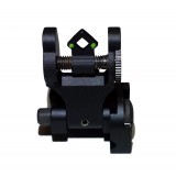 Tacca di Mira Posteriore Flip-Up Troy Nera