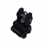 Tacca di Mira Posteriore Flip-Up Troy Nera