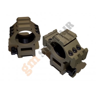 Set of Scope/Dot Ring Mount TAN (BD9168A BIG DRAGON)