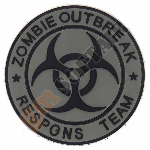 Patch in PVC Zombie Slaughter Verde