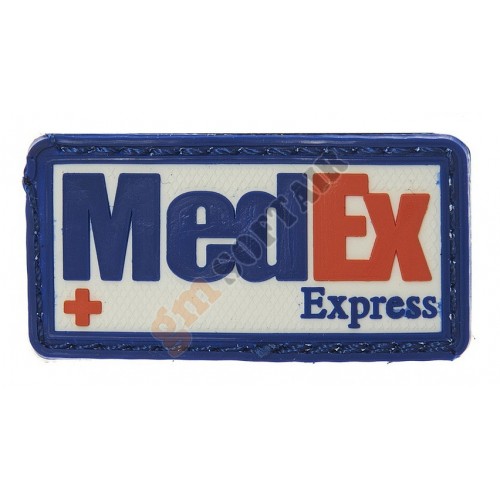 Patch 3D PVC MedEX Brown