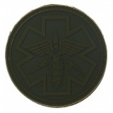 Patch 3D PVC Paramedic Brown