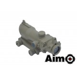 Acog 4x32 Reticolo Illuminato TAN (AO5318 AIM-O)