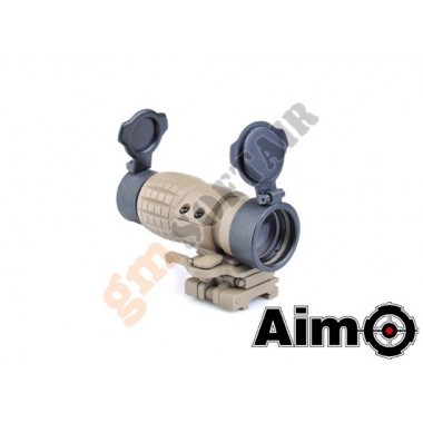 ET Style 4x FXD Magnifier TAN (AO5338 AIM-O)