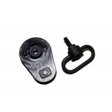 Tappo Posteriore Guscio M4 con Porta Cinghia Nero