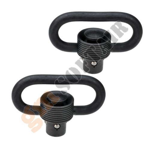 Coppia di Anelli Portacinghia a Sgancio Rapido