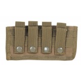 Porta Bossoli - Shotgun Shell Horizontal Pouch Coyote TAN (20-7215 Voodoo Tactical)