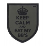 Patch PVC Keep Calm Grigia (444180-3840 101 INC)