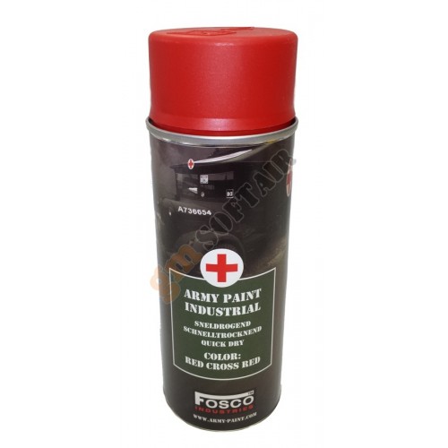 Spray 400ml Red Cross Red (FOSCO)
