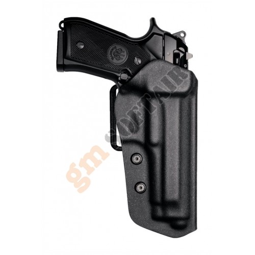 AK02 Fondina In Nylon Per Glock 26 – Nera, Regolabile, Da Cintura, Destra/Sinistra