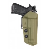 Fondina Rigida da Cinta per Glock Verde