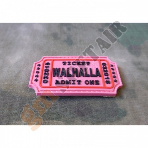 Patch Walhalla Ticket Grigia
