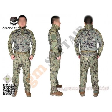 Riot Style Tactical Uniform AOR2 tg.L (EM6894 EMERSON)