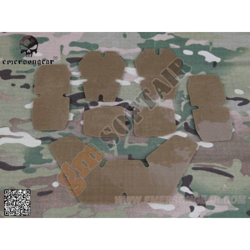 Velcri Adesivi per Elmetti Foliage Green