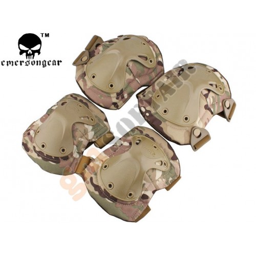 Set Ginocchiere e Gomitiere Multicam Set Ginocchiere e Gomitiere Multicam