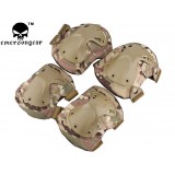 Set Ginocchiere e Gomitiere Multicam