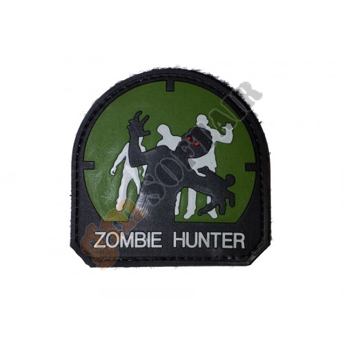 Patch PVC Zombie Hunter mod.3 Verde Patch PVC Zombie Hunter mod.3 Verde