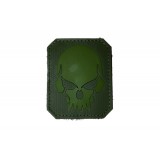 Patch PVC Skull Verde (EMERSON)