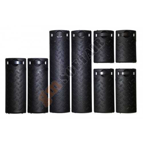 Rail Cover Set ERGO Diamond Neri