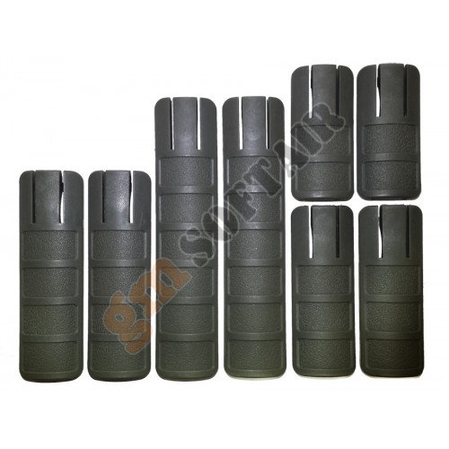 Rail Cover Set Tango Down Verde