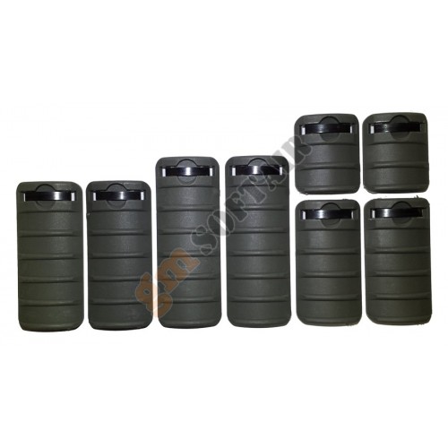Rail Cover Set KAC Verde