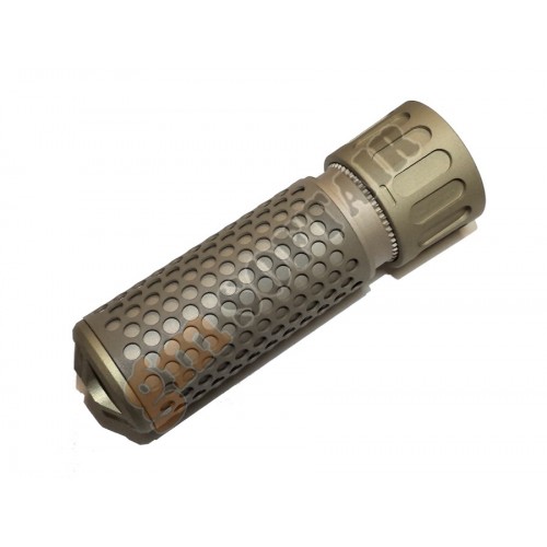 Silenziatore KAC Style QDC/CQB 125 mm TAN