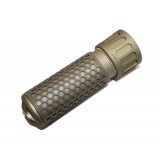 Silenziatore KAC Style QDC/CQB 125 mm TAN