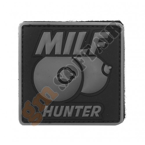 Patch 3D PVC Milf Hunter Grey