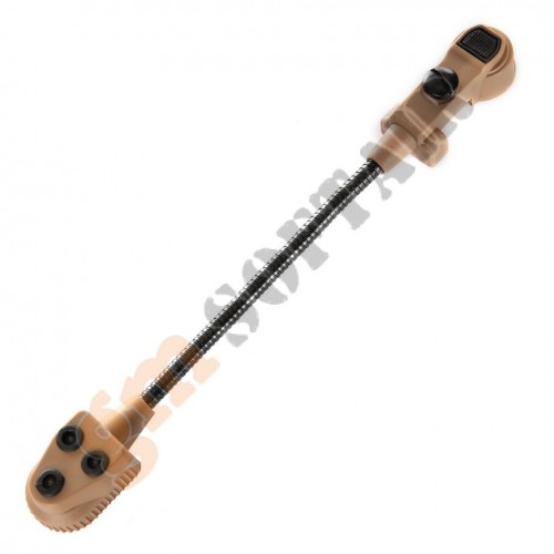 Microfono con Led per BowMan Evo III TAN