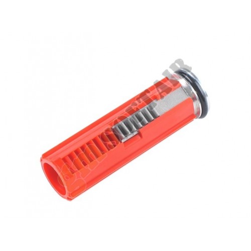 Pistone Arancione con Testa in Alluminio