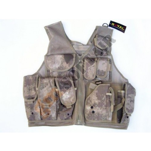 Gillet tattico a rete con fondina A-Tacs Gillet tattico a rete con fondina A-Tacs